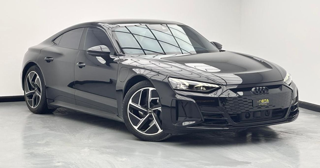 أودي إي ترون جي تي 2022 Audi E-Tron GT, 2027 Audi Warranty + Service Contract, Audi Full Service History, GCC