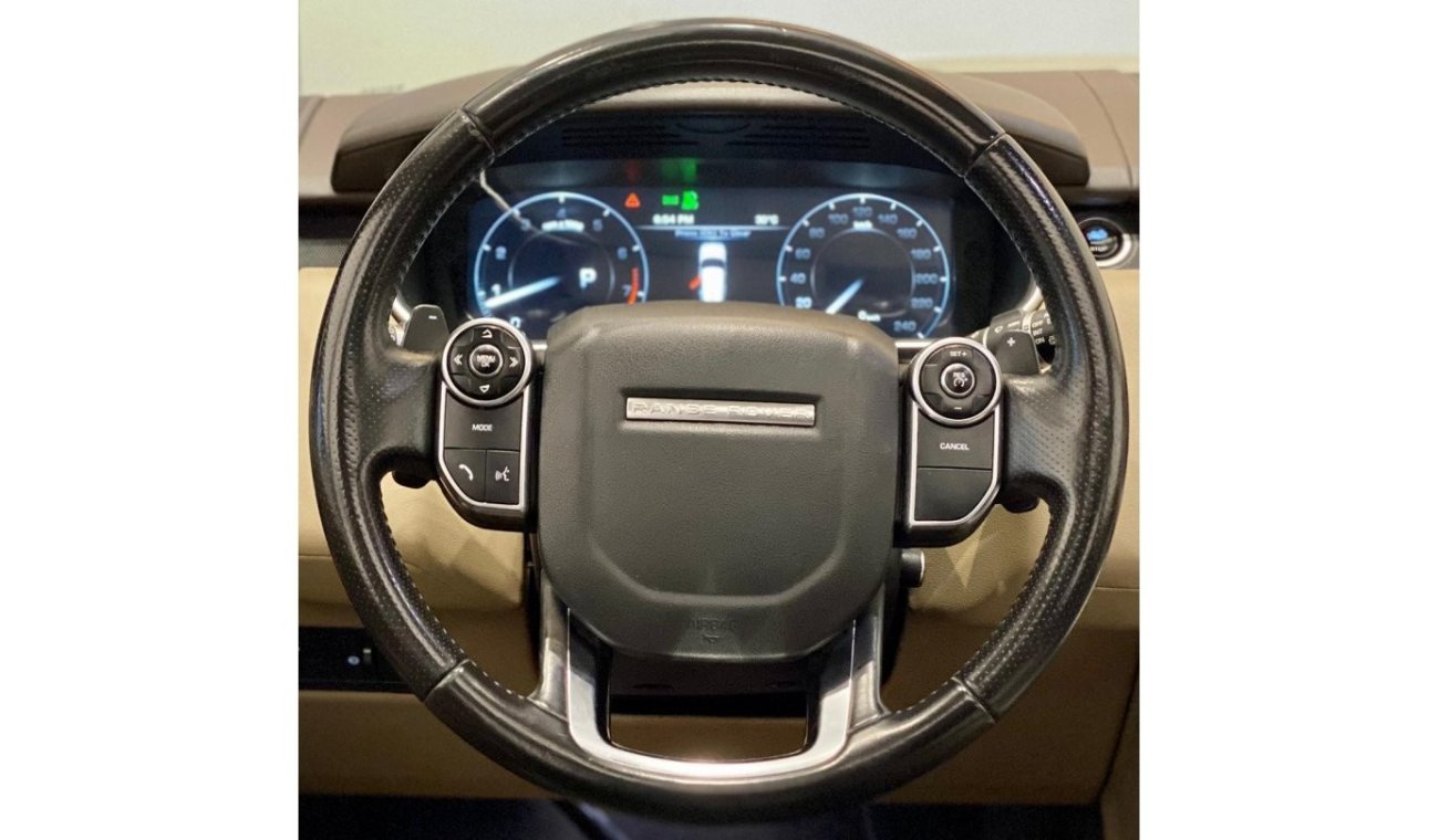 Land Rover Range Rover Sport Supercharged 2014 Range Rover 5.0 Supercharged, Full Range Rover Service History, Warranty, GCC