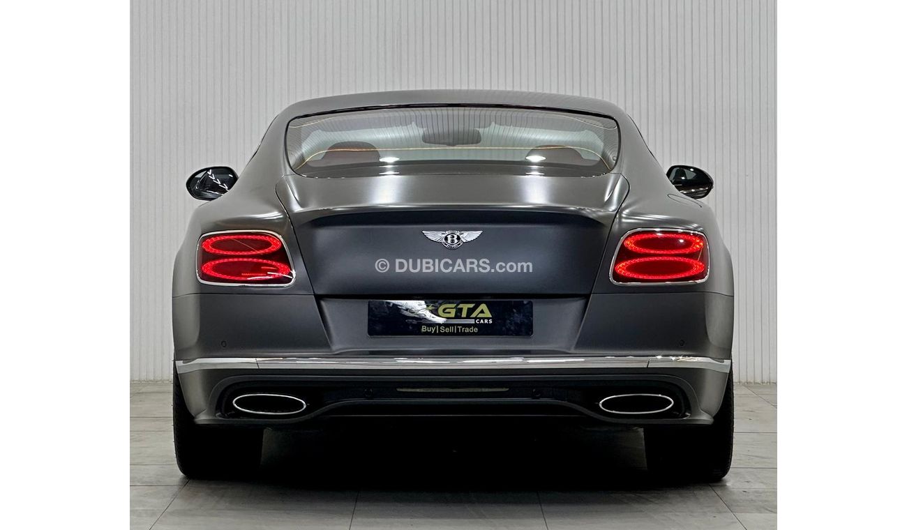 Bentley Continental GT 2016 Bentley Continental GT Speed, Warranty, Full Service History, Low Kms, GCC