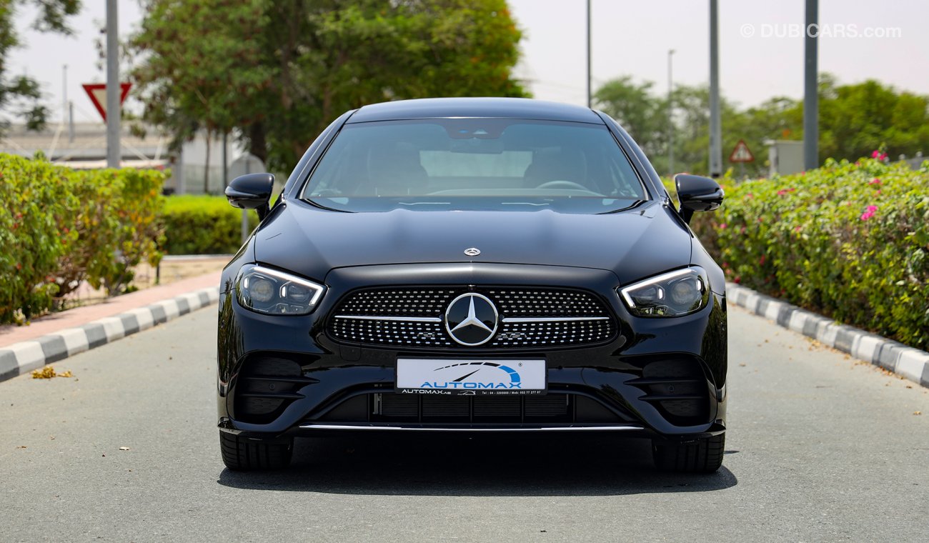 مرسيدس بنز E200 كوبيه مرسيدس بنز E200 كوبيه  AMG 2021 خليجية 0Km مع ضمان سنتين مفتوح الكيلو من EMC