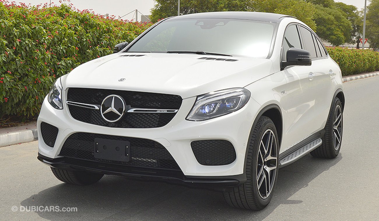 Mercedes-Benz GLE 43 AMG 4MATIC 3.0L V6-Biturbo GCC, 0km with 2 Years Unlimited Mileage Warranty