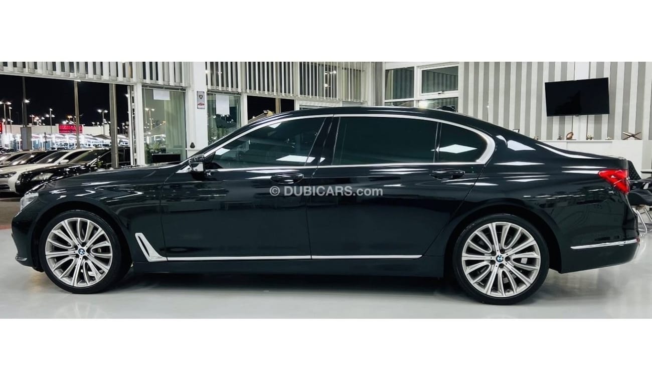 BMW 740Li Exclusive GCC .. FSH .. Perfect Condition .. V6 .. Top Range .