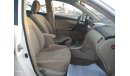 Toyota Corolla 2013 WHITE GCC NO ACCIDENT PERFECT