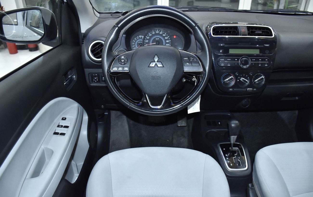 Mitsubishi Attrage EXCELLENT DEAL for our Mitsubishi Attrage ( 2021 Model ) in White Color GCC Specs