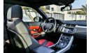 Land Rover Range Rover Evoque Dynamic- Agency Warranty - GCC - AED 2,233 P.M - 0% D.P