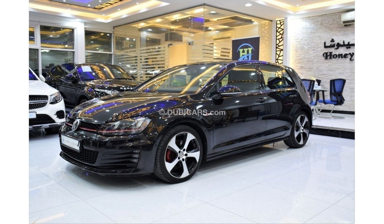 Volkswagen Golf EXCELLENT DEAL for our Volkswagen GTi 2.0L ( 2016 Model! ) in Black Color! GCC Specs