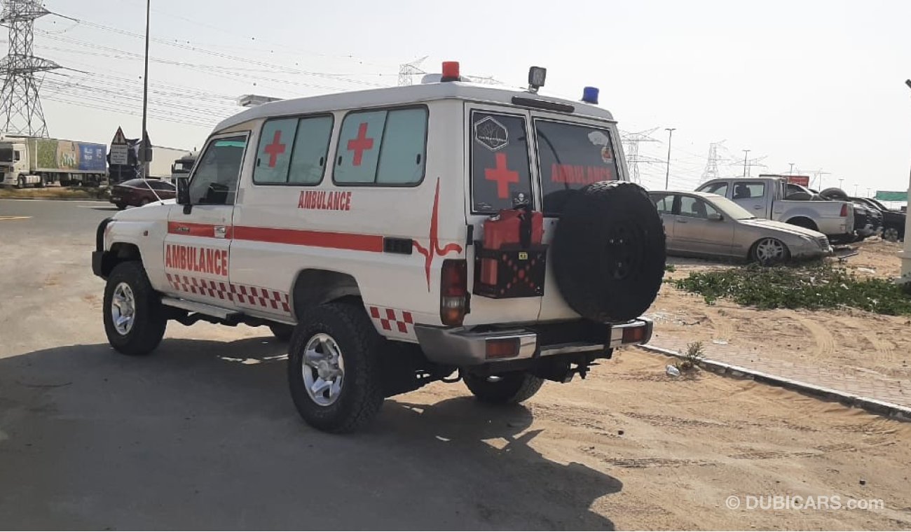 تويوتا لاند كروزر TOYOTA HARDTOP LANDCRUISER AMBULANCE 2019 MODEL VDJ78 TURBO DIESEL 4.5CC  MTM, 5-SPEED FLOOR SHIFT