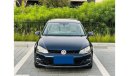 Volkswagen Golf || GCC || Service History || Sunroof || Well Maintained