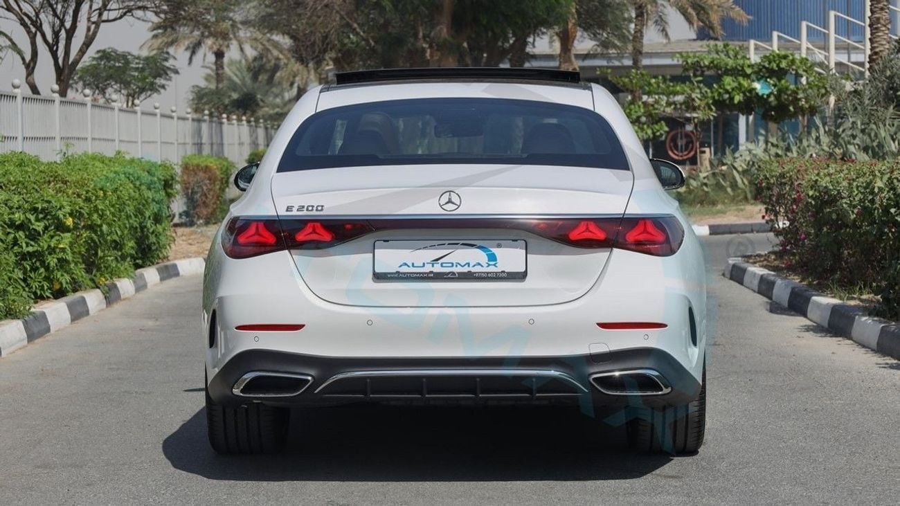 Mercedes-Benz E200 AMG EQ Boost 2.0L RWD 2026 GCC 0Km With 2 Years Unlimited Mileage Warranty @Official Dealer