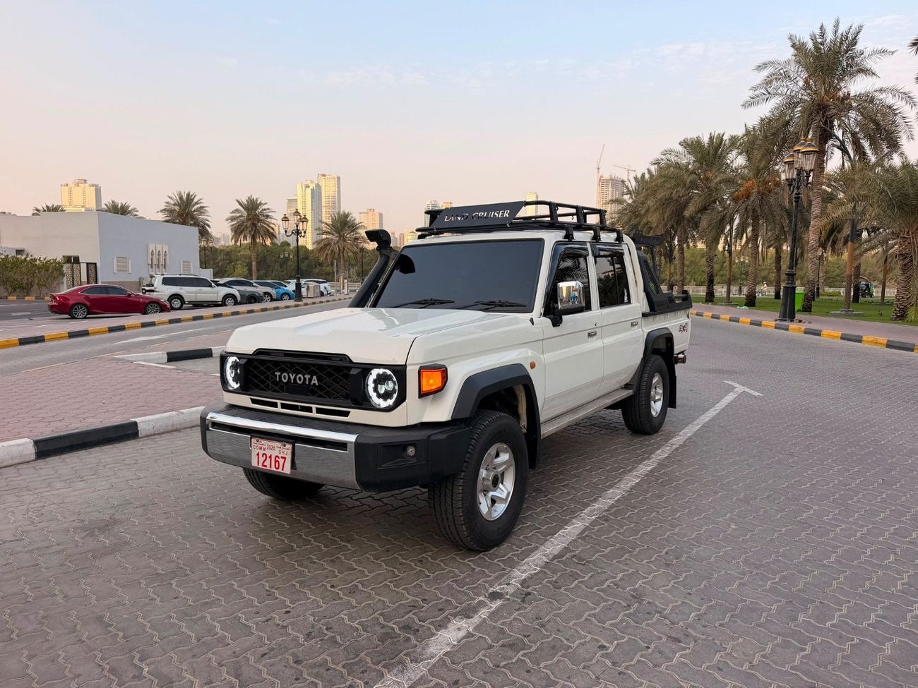 Toyota Land Cruiser GX With Upgraded shape