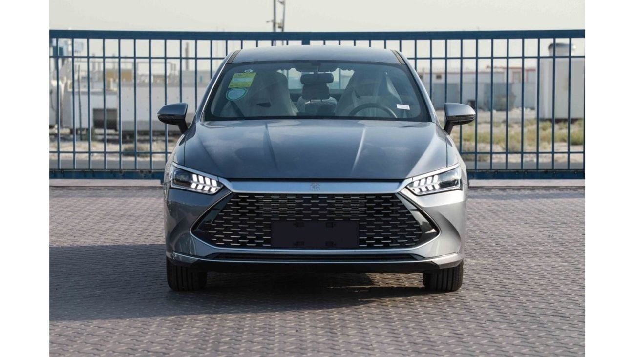 بي واي دي كين بلاس 2024 BYD Qin Plus DM-i Honor Lead 1.5 plug-in Hybrid - رمادي من الداخل بني | للتصدير فقط