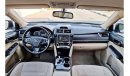 Toyota Camry S 2.5L - 4 Cylinder - Fully agency maintained - Bank Finance Facility