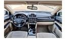 Toyota Camry S 2.5L - 4 Cylinder - Fully agency maintained - Bank Finance Facility