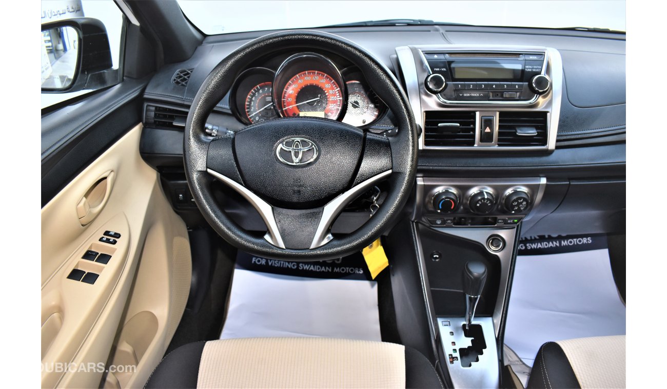 Toyota Yaris SE 1.3L HATCHBACK 2017 GCC SPECS DEALER WARRANTY