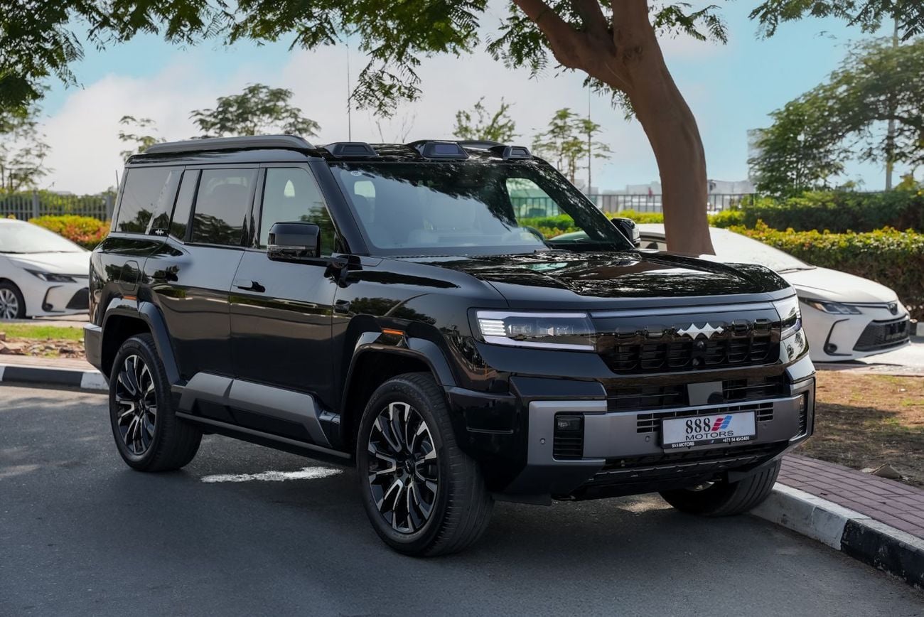 بي واي دي ليوبارد 8 2025 Leopard 8  NEW Flagship 5-seates AWD Black in White 0Km