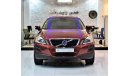 فولفو XC 60 EXCELLENT DEAL for our FULL OPTION! Volvo XC60 T6 AWD 2012 Model!! in Red Color! GCC Specs