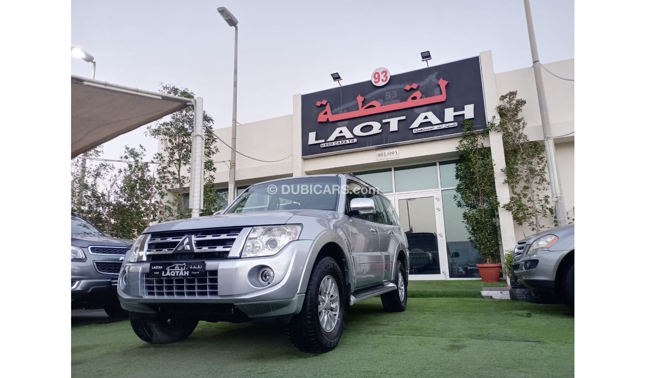 ميتسوبيشي باجيرو خليجى موديل 2013 مثبت سرعة تحكم شاشة كاميرا جلد بحالة ممتازة لاتحتاج لأى مصاريف