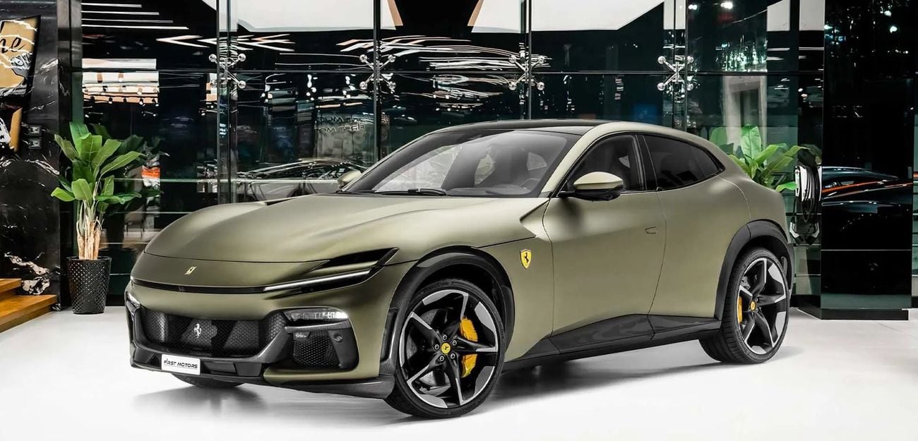 Ferrari Purosangue 6.5L V-12 Naturally Aspirated Engine