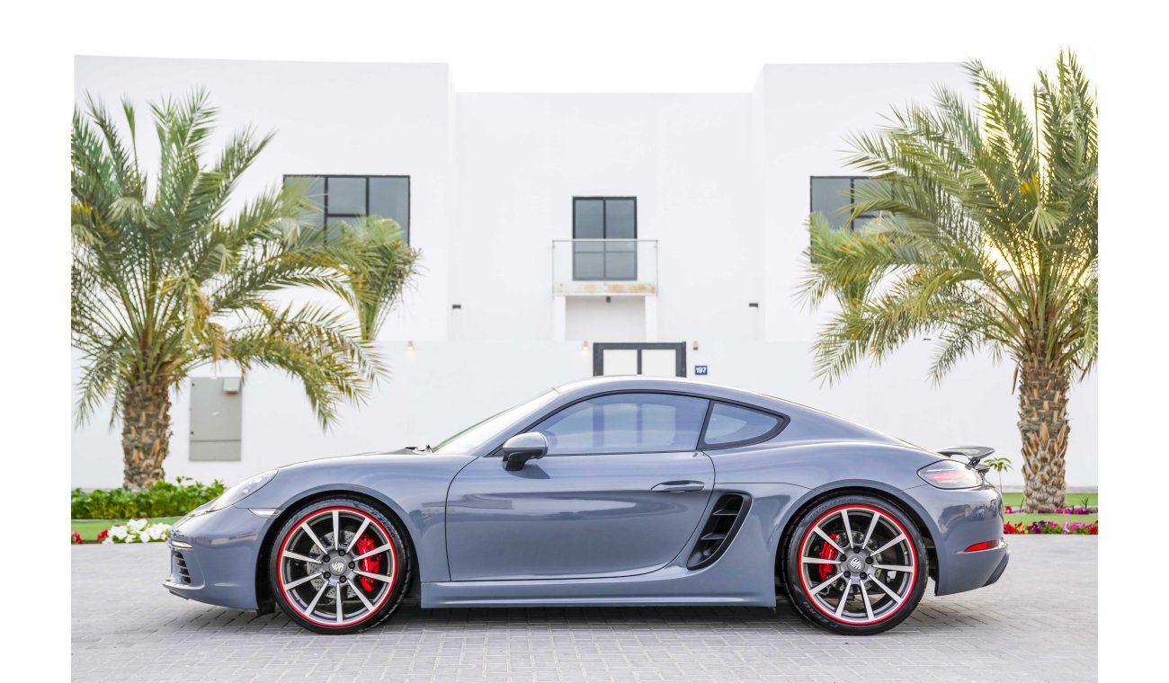 بورش كايمان 718 S - Porsche Warranty - GCC - AED 3,897 Per Month - 0% DP