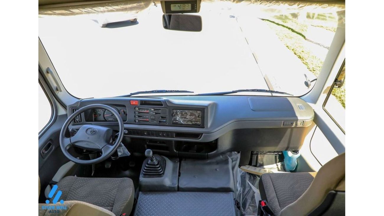 Toyota Coaster 2024 23 Seater Bus - 4.2L RWD - with 3 Years Warranty - MT DSL - Book Now!