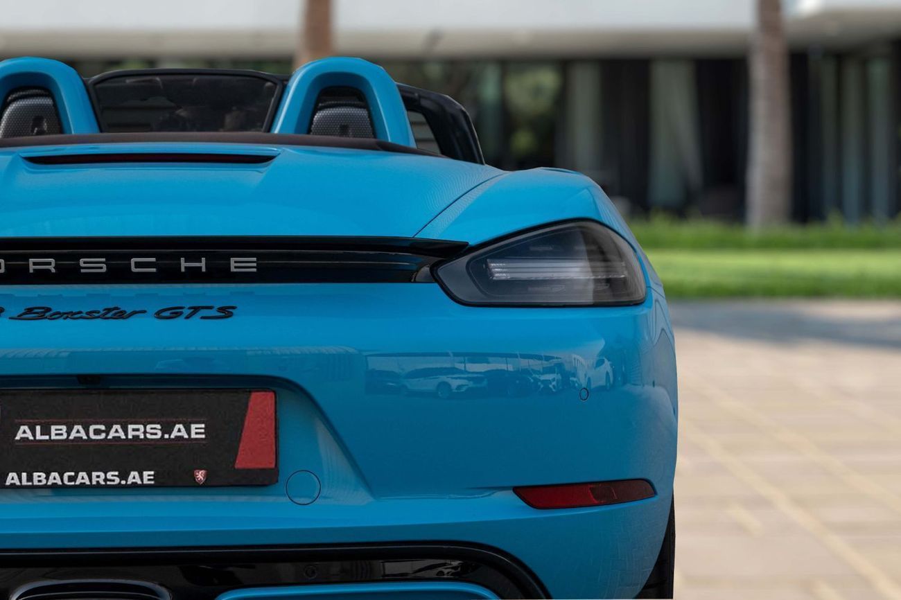 بورش بوكستر 718 Boxster GTS | 4,896 P.M | 0% Downpayment | Agency Warranty!