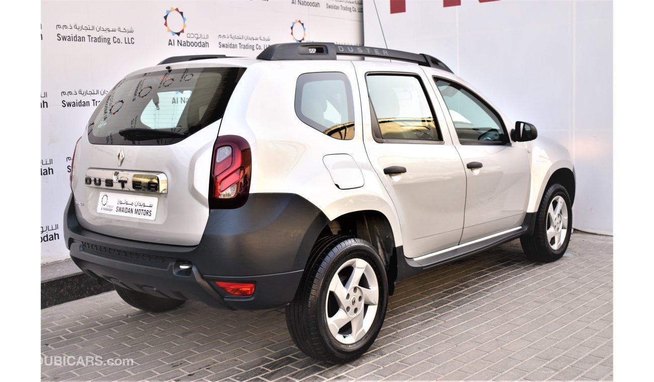 Renault Duster 2.0L PE 2WD 2018 GCC SPECS DEALER WARRANTY