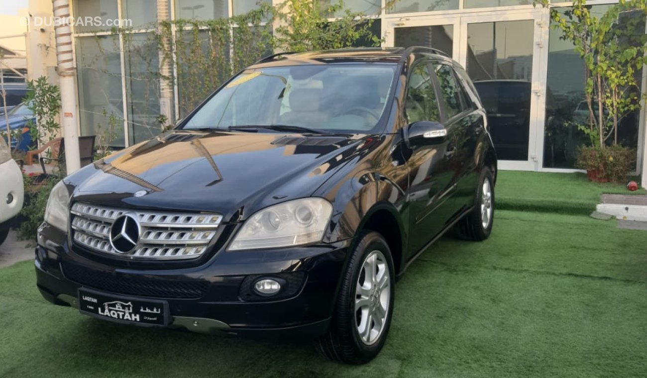 مرسيدس بنز ML 350 خليجى رقم واحد - فتحة - جلد - رنجات - بحالة ممتازة لاتحتاج لاى مصاريف