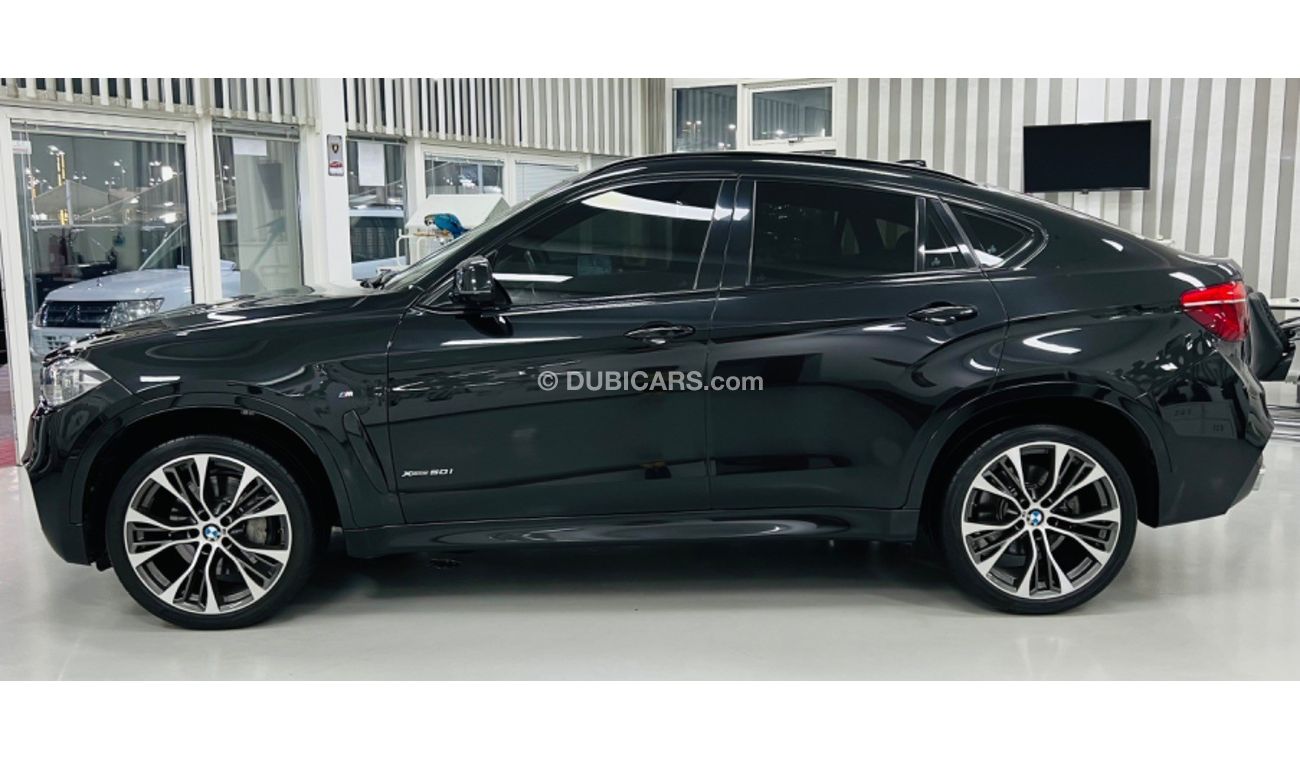 BMW X6 50i M Sport GCC .. FSH .. Perfect Condition .. Original Paint ..