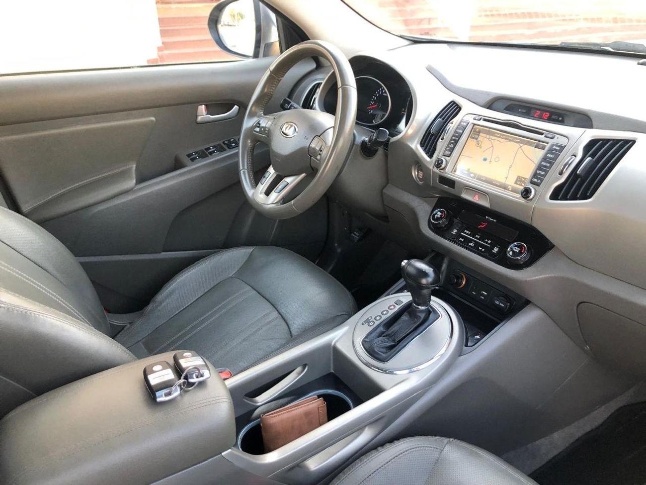 Kia Sportage EX Top Sportage 2015 Top of range GCC free accident 100%