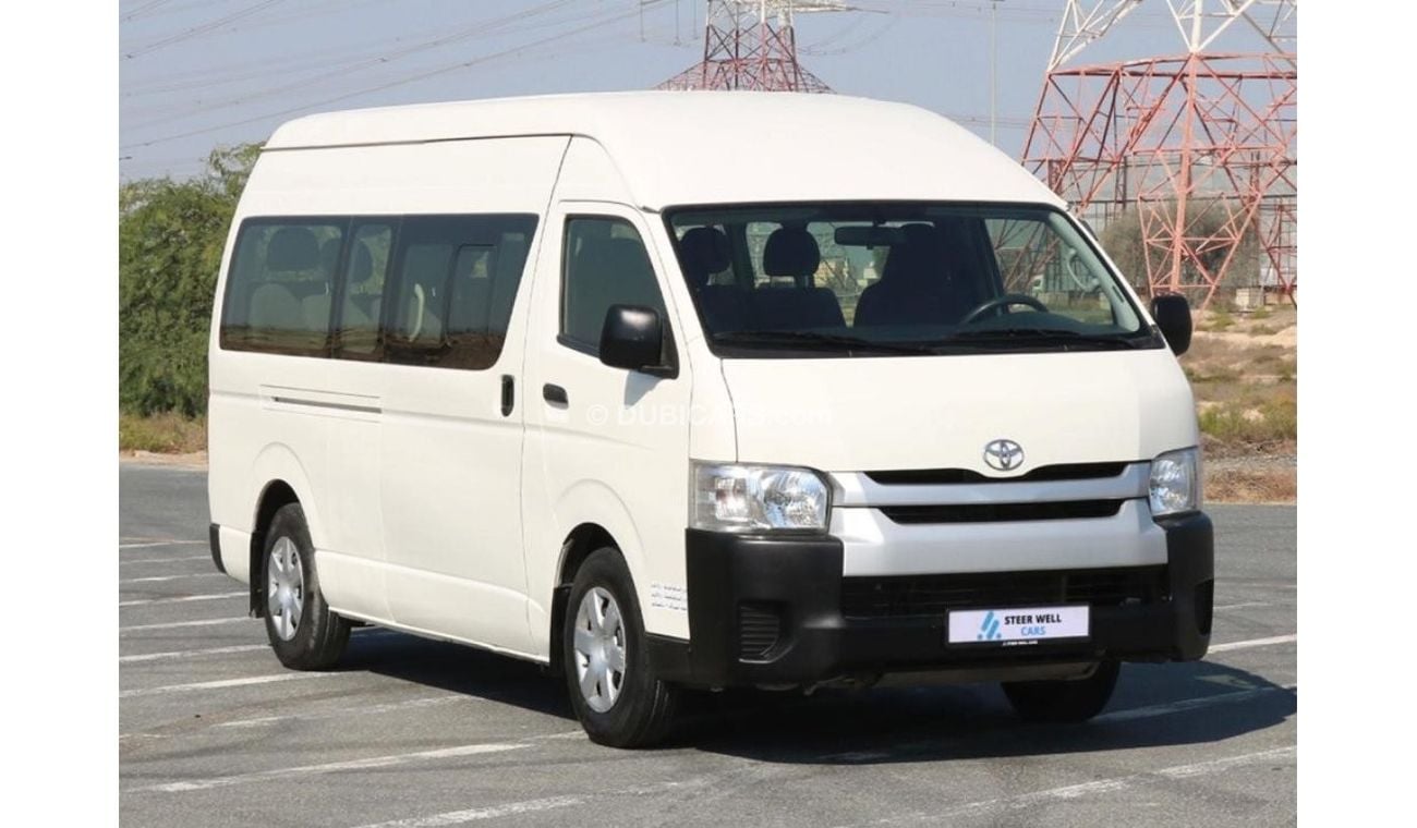Toyota Hiace GL - High Roof LWB High Roof 13 Seats | Passenger Van | GCC Specs | Excellent Condition