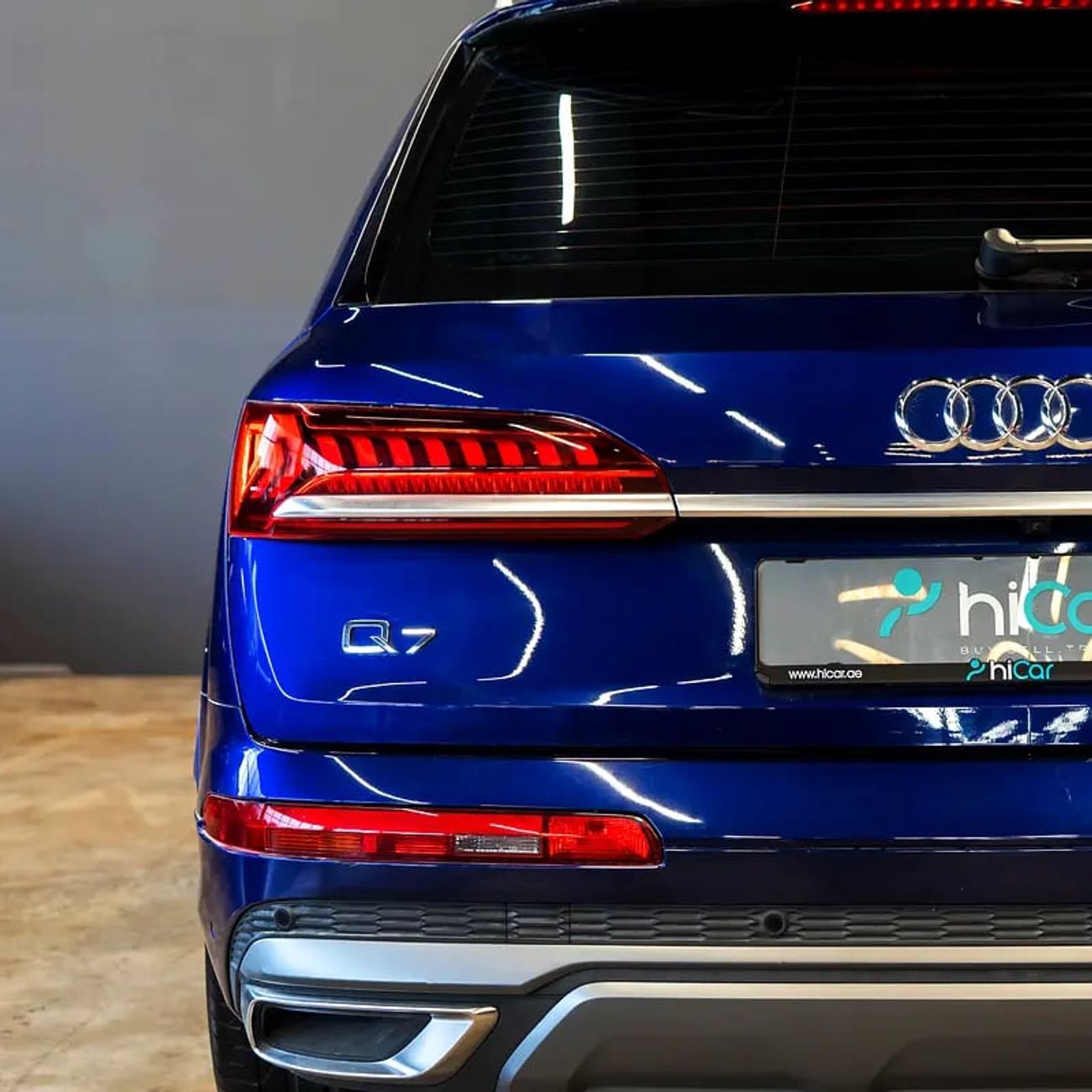 Audi Q7 55 TFSI quattro S-Line 3.0L AED 3,161 P.M • 0% Downpayment • Audi Q7 55TFSI S-Line • Agency Warranty