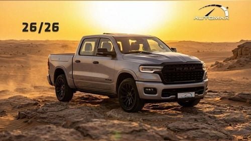 رام 1500 LIMITED (For Export , НА ЭКСПОРТ) PY 26/26 Crew Cab Hurricane H.O 3.0TT GCC Без пробега