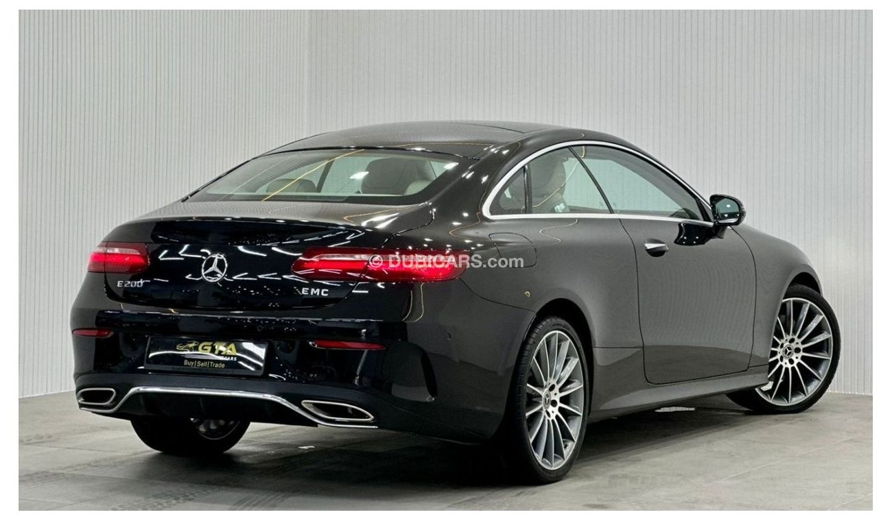 Mercedes-Benz E200 2017 Mercedes-Benz E200 AMG Coupe, Service History, Warranty, GCC