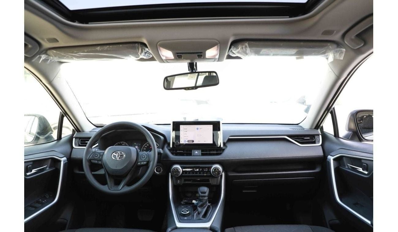 تويوتا راف ٤ 2024 تويوتا راف فور 2.5 هايبرد MID - أبيض بلاتيني لؤلؤي من الداخل أسود | للتصدير فقط