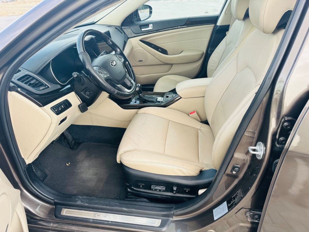 كيا كادنزا موديل 2014 خليجي فل مواصفات بانوراما وتحكم كهربي كامل ونظام صوت ممتاز