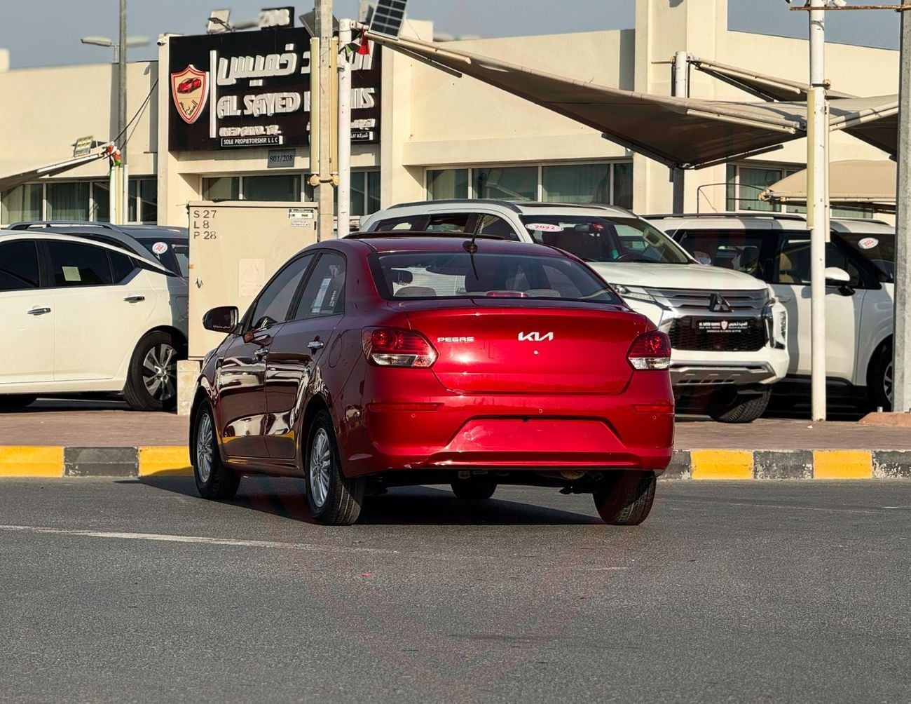 Kia Pegas Top 1.4L Kia Pegas | 1.4 L | 2024 | GCC | Full Option | Accident-Free | In Excellent Condition | 554