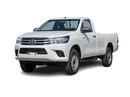 Toyota Hilux ECT0094 - Toyota Hilux SCab DLX - 2.4L Dsl Mt 4wd - White/Red