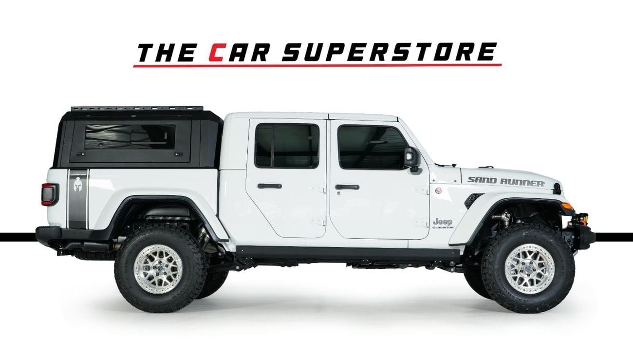 Jeep Gladiator Gladiator Sand Runner-GCC-Full Upgrades-KMC Rims-Rear Canopy-Differential Lock