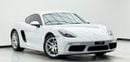 Porsche 718 Cayman 2023 Porsche Cayman, Porsche Warranty+Full Porsche Service History, GCC