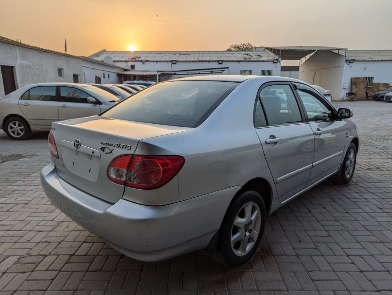 تويوتا كورولا TOYOTA COROLLA 2005 4 cylinder engine 1.8  fresh import from Taiwan Japanese car without accident no