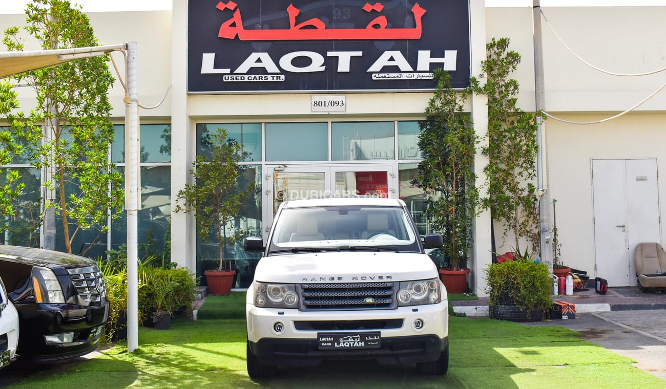لاند روفر رينج روفر سبورت خليجى موديل 2009 فتحة جلد رنجات حساسات مثبت سرعة تحكم بحالة ممتازة