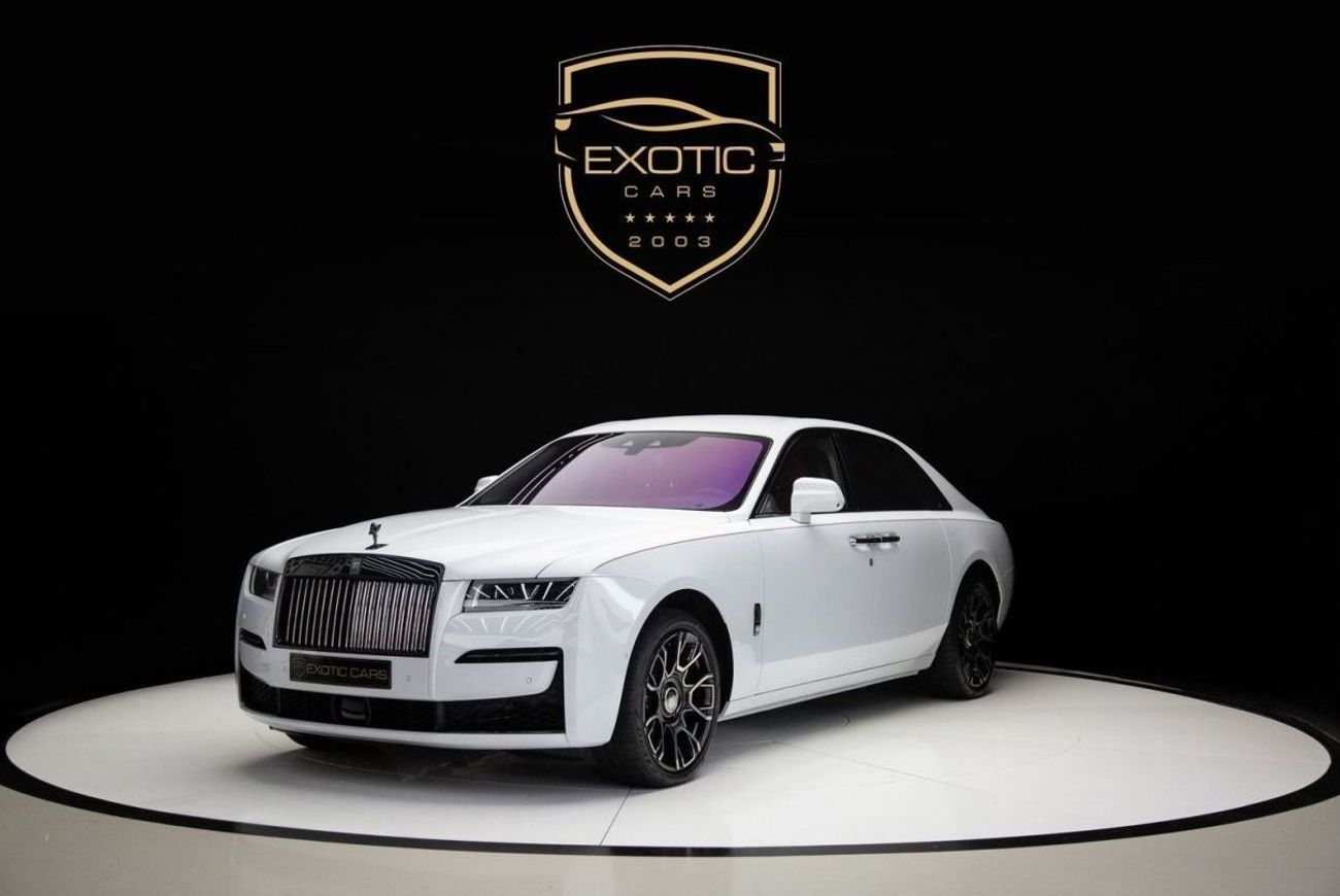 رولز رويس جوست بلاك بادج