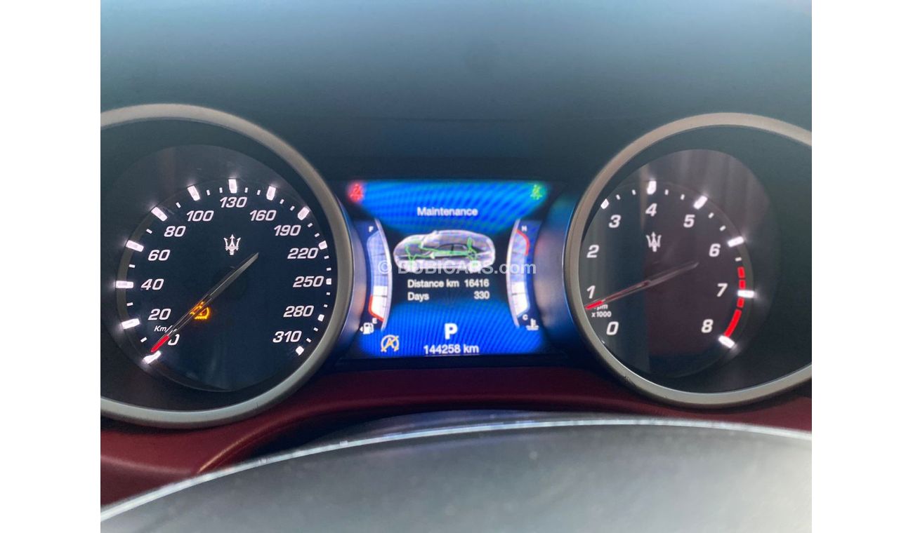 Maserati Ghibli Mazerati ghibli 2017GCC full option perfect condition