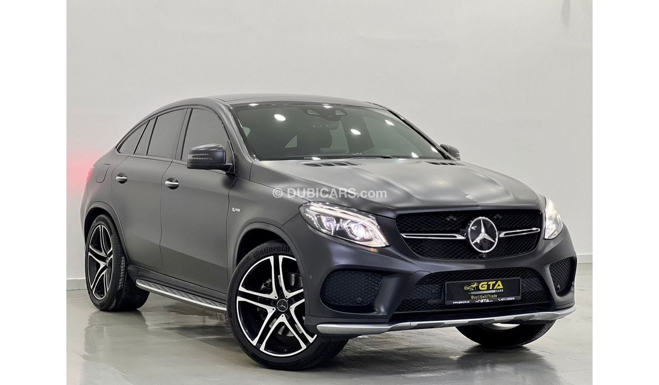 Mercedes-Benz GLE 43 AMG Coupe 2017 Mercedes-Benz GLE 43 AMG, Full Mercedes Service History, Black Matt PPF, Warranty, GCC Sp