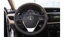 Toyota Corolla Toyota Corolla 2015 1600 GCC in excellent condition without accidents, very clean from inside and ou