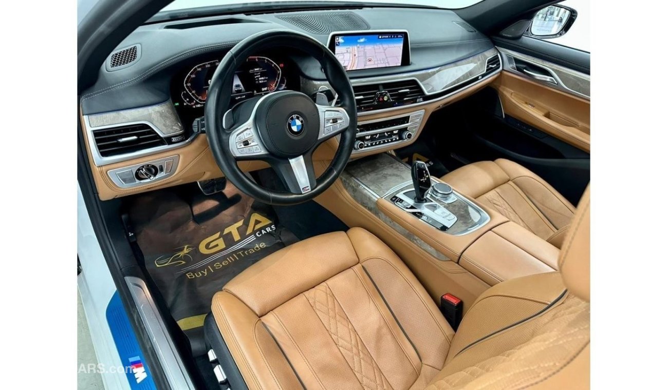 بي أم دبليو 730 لاكجري 2021 BMW 730Li M-Sport Master Class, BMW Warranty / Service Contract 2026, GCC