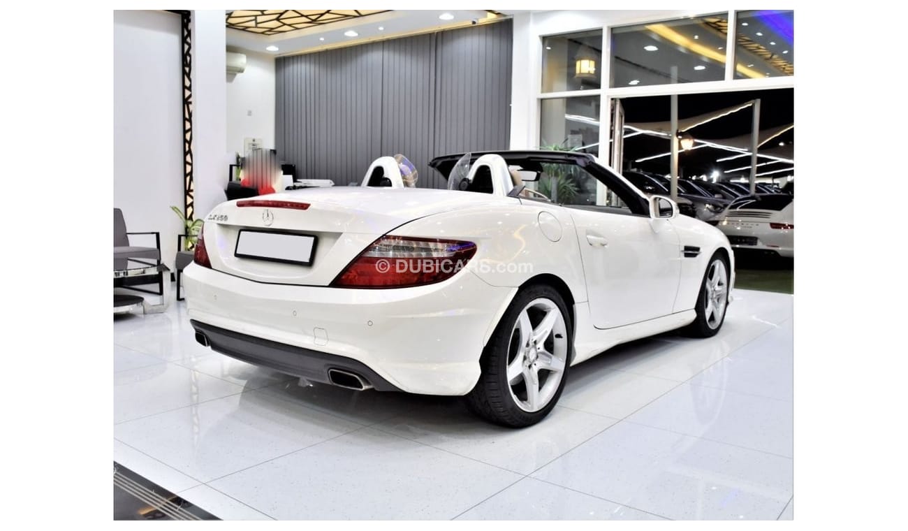 Mercedes-Benz SLK 250 EXCELLENT DEAL for our Mercedes Benz SLK 250 ( 2012 Model ) in White Color GCC Specs