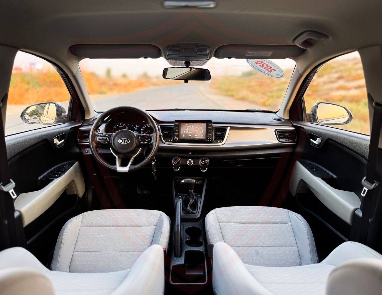 Kia Rio EX 1.4L (107 HP) Hatchback Kia Rio | 1.4 L | 2020 | GCC | Accident-Free | In Excellent Condition | 4