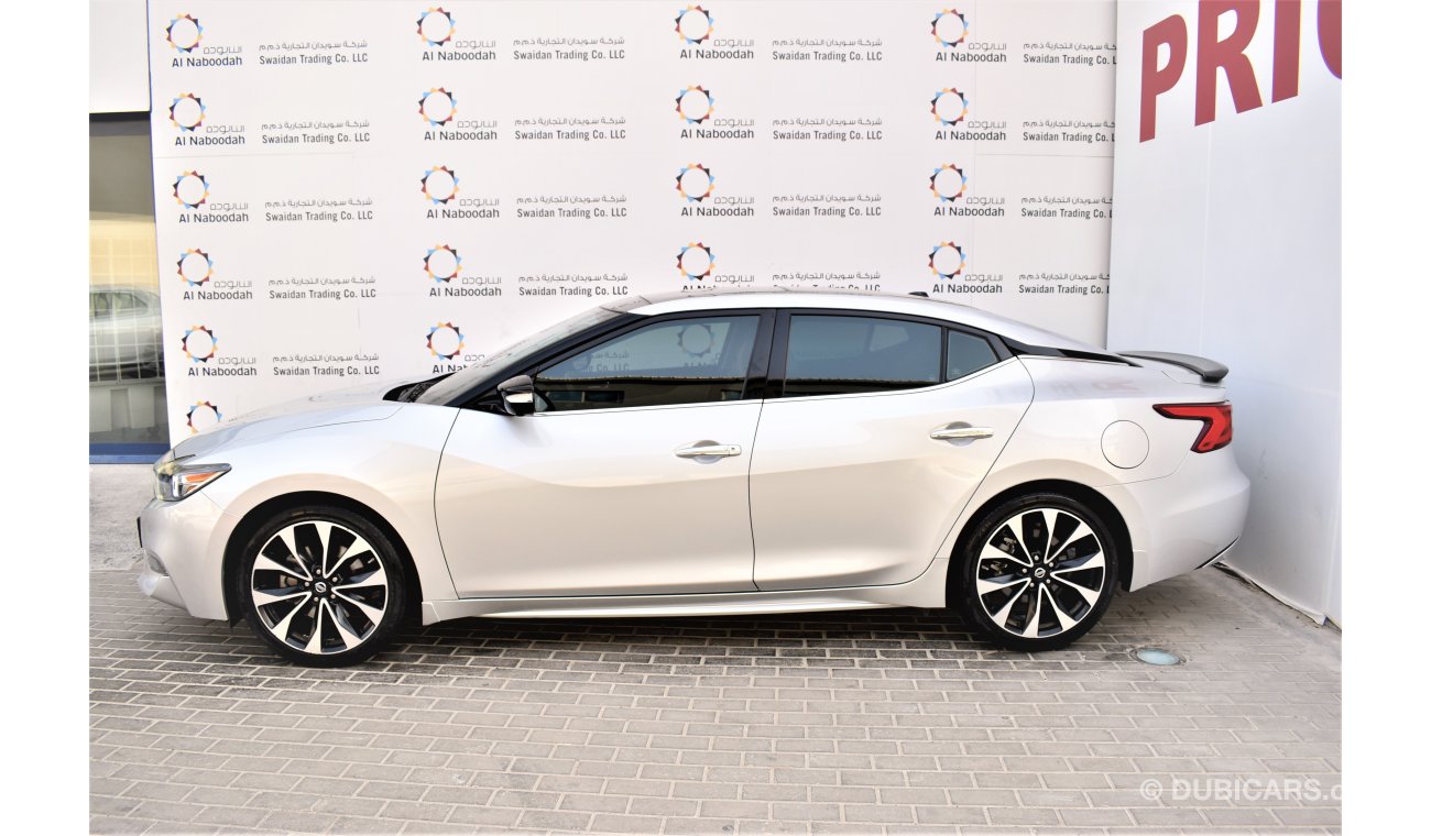 Nissan Maxima 3.5L SR V6 2018 GCC SPECS DEALER WARRANTY