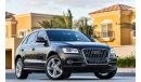 Audi Q5 45 TFSI Quattro S-Line - Agency Warranty! Superb Condition! GCC - AED 2,330 per month - 0% D.P